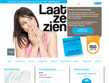 Tablet Screenshot of orthobrightsmile.nl